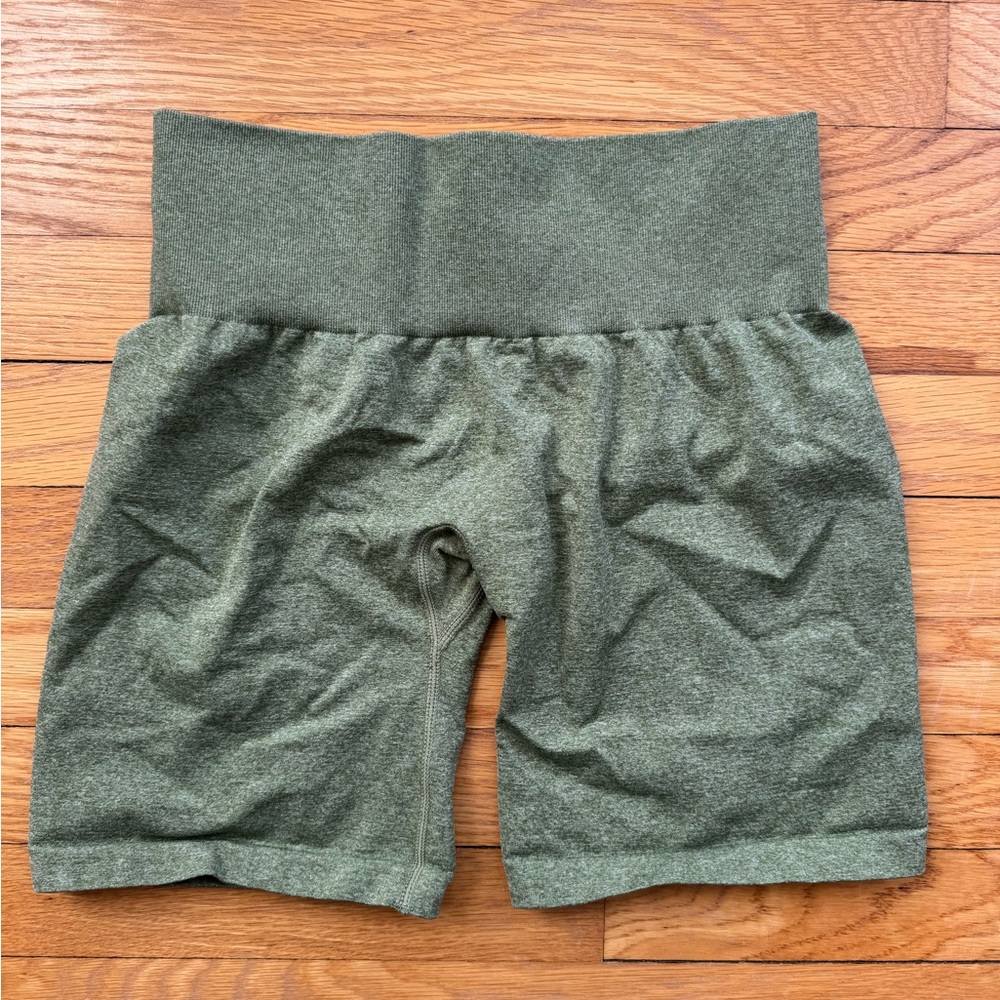 NVGTN Green Seamless Shorts
